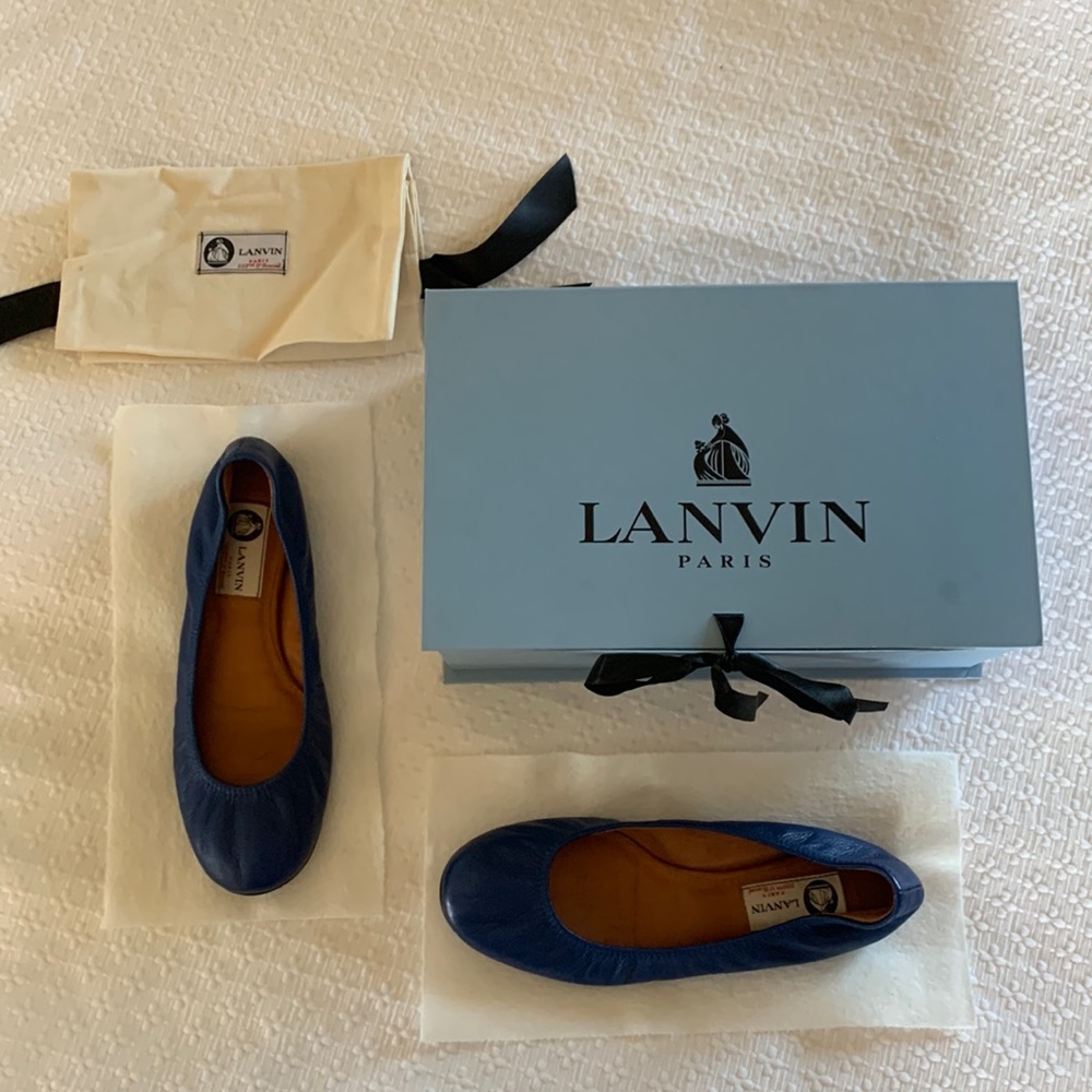 Lanvin Classic Ballet Flat Size 36.5
